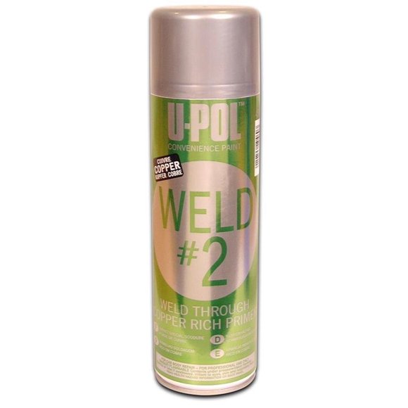Imprimador para soldar U-POL Products 0768, zinc/cobre, 450 ml