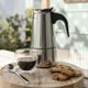 thumbnail image 1 of Cafetera Italiana Expresso 500ml 6 Tazas Acero Inoxidable Plateado, 1 of 11