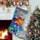 thumbnail image 1 of Calcetines de Navidad Desmarcar Lino Blanco 54x38 cm, 1 of 5