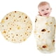 thumbnail image 1 of Manta para envolver a Lhedon Tortilla Baby Burritos, 285 g/m², franela, 1 of 9