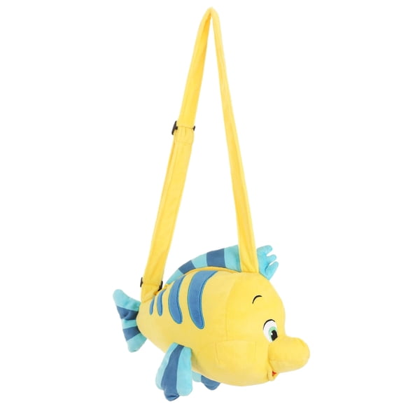 Figura de juguete elope Sirenita Flounder con bolso