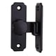 thumbnail image 1 of Pestillo Para Puerta Corredera De Granero Con Tornillos De Montaje Para Garaje Negro, 1 of 5