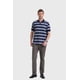 thumbnail image 4 of Polera Hombre Franjas Azul, 4 of 5