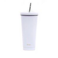 Vaso Térmico Tumbler 750Ml Tapa Y Bombilla Morado Simplit