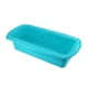 thumbnail image 1 of Molde Para Pan De Silicona Rectángulo Reutilizable Flexible Molde Para Pasteles De Silicona Antiadherente Azul, 1 of 3