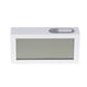 thumbnail image 1 of Alarma Digital Reloj LED Control De Luz Luz De Fondo Tiempo Snooze Blanco, 1 of 4