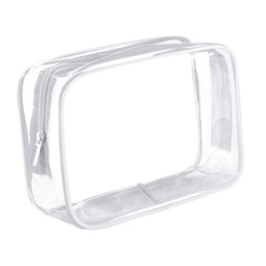 Magideal - Neceser Impermeable Bolsa De Cosméticos Transparente Bolsa De Cosméticos Portátil Multipropósito Reutilizable Para Mujeres Y Hombres Bolsa De Embalaje Blanco