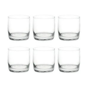 Set 6 Vasos Monterrey Transparente Cortos Cristar 296 Ml