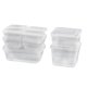 thumbnail image 3 of Caja Para Casa De Muñecas A Escala 1:12, 9 Piezas, Accesorios De Decoración Para Comedor Diminuto, Transparente, 3 of 5