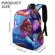 thumbnail image 3 of Ariel Junior-theme Backpack, Campus style schoolbag Bookbag with Adjustable Shoulder Straps And Large Zip Compartment, Unisex Travel Bags.42x30x15cm, 3 of 6
