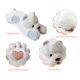 thumbnail image 2 of Peluche pesado FoxVilla Polar Bear de 2 kg para adultos, 2 of 7