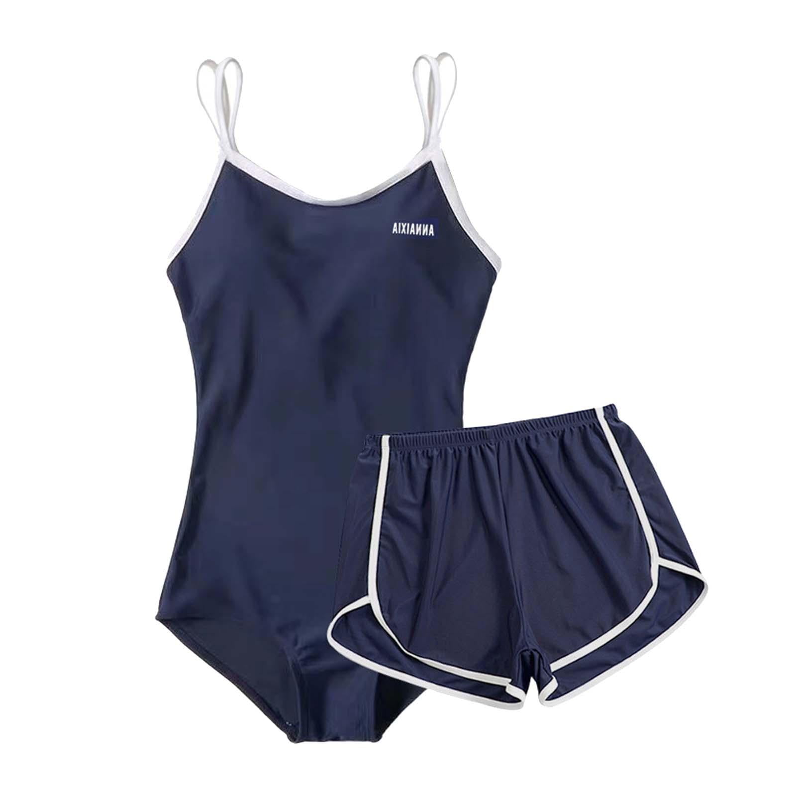 Magideal - Trajes De Baño Para Mujer Traje De Baño Con Soporte Para El Pecho Traje De Baño De Moda De Dos Piezas Trajes De Baño Para Piscina Viajes Ropa De Playa L