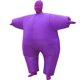 thumbnail image 1 of Disfraz inflable de baile de máscaras IHGYT, traje de cuerpo entero, morado, 1 of 6
