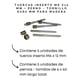 thumbnail image 2 of Pack Tuerca Inserto M6 X 12 Mm + Perno Tornillo 6 X 60 Mm, 2 of 3
