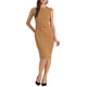 thumbnail image 1 of INSPIRE CHIC Vestido de Tubo para Mujer Regreso a Clases Atuendo de Maestra Vestido de Trabajo Profesional sin Mangas para Oficina Caqui Oscuro L, 1 of 6