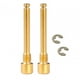 thumbnail image 3 of 2 Piezas De Pernos De Freno De Disco De Bicicleta, Insertos De Pasador, Tornillo De Rosca M4, Tornillos De Freno De Bicicleta Dorados, 3 of 5