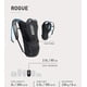 thumbnail image 4 of Mochila de hidratación CamelBak Rogue 2,5 L Negra/Graphite, 4 of 5
