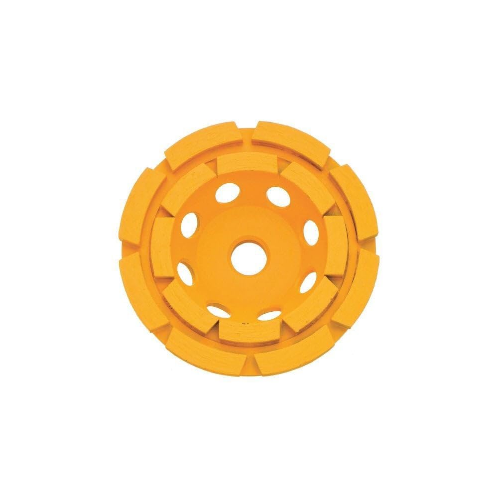 Muela Abrasiva Dewalt Dw4772 Copa De Diamante Doble Hilera 100 Mm