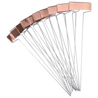 Ioensy - 10 Etiquetas De Plantas De Cobre, Etiquetas De Etiquetas De Plantas Para Huerto, Invernadero, Hogar