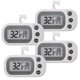 thumbnail image 1 of Termómetro Digital Impermeable FAHZON para Refrigerador Paquete de 4, 1 of 7
