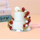 thumbnail image 5 of Juego de decoración para tartas de cumpleaños con forma de bola de espuma, 50 unidades, 5 of 6