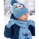 thumbnail image 3 of Set Invierno Niños niñas Gorro,Bufanda,Guantes Térmico04, 3 of 5