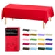 thumbnail image 1 of Mantel desechable D&Z 12 unidades rojo 137 cm x 274 cm, 1 of 7