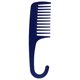 thumbnail image 1 of Peine De Ducha Con Peine De Dientes Anchos Con Gancho Para Cabello Largo, Seco, Húmedo, Azul, 1 of 5