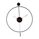 thumbnail image 4 of Reloj De Pared Precisa Decoración Del Hogar Creativo Reloj Para Oficina Cafetería Dormitorio 50cm Negro, 4 of 5