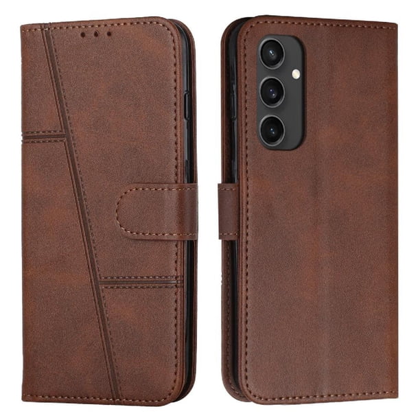 Funda Flip Para Samsung Galaxy S24 Fe – Carcasa Delgada Y Resistente A Impactos Con Soporte Para Uso Diario Y Profesional