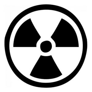 Rienda Libre Graphics - Decomural Radioactive Symbol Science Ws-34595