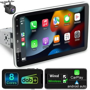 Genérico - Radio Coche Bluetooth Pantalla Extraible Android Rondon