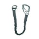 thumbnail image 3 of Cordón De Seguridad Con Protección Contra Caídas Para Trabajos En Altura Y Senderismo, Con Absorción De Impactos, Color Negro, 3 of 5