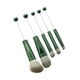 thumbnail image 3 of 5 Pinceles Para Sombras De Ojos Con Cuentas Y Fibra Sintética Suave Para Mujeres Adultas Bestie Green, 3 of 3