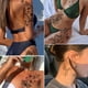 thumbnail image 2 of Tatuajes Temporales Florales 23 Hojas Impermeables Mujer, 2 of 3
