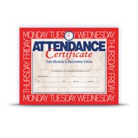 Certificados De Asistencia Flipside Products, 8.5 X 11, Paquete De 30