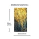 thumbnail image 3 of 1pc, Yellow Golden Plant Cane Vine Leaf Wall Poster, Wall Canvas, Vertical Canvas Painting, Wall Picture For Living Room Wall Decor,Canvas Wall Art Decor,Frameless, 3 of 5