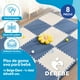 thumbnail image 2 of Piso De Goma Eva Bebé Alfombra Debebe 10mm 60x60cm Set x8, 2 of 10