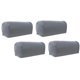 thumbnail image 5 of 2 Pares De Muebles Antideslizantes De Cuero Elástico De PU, Sofá, Reposabrazos, Fundas, Gris, 5 of 5