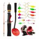 thumbnail image 3 of Juego De Ca?as Y Carretes De Pesca En Hielo 14x Plantillas De Pesca Con Anzuelos Para Lagos, 3 of 5