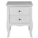 thumbnail image 1 of Velador Dormitorio Genova 2 Cajones Blanco, 1 of 6