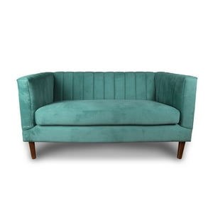 Latam Home - Sofa Sorrento 2 C Tela Velvet Vivian Verde