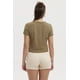 thumbnail image 3 of Polera Mujer Aplicación Vuelos Abotonado Verde Claro, 3 of 4