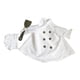 thumbnail image 1 of Porche Ganso Chef Traje Arte Decoración Charm Tela Decorativa Para Fiesta Blanco, 1 of 5
