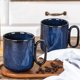 thumbnail image 5 of Juego de tazas de café vicrays Ceramic, 530 ml, gres, 4 unidades, azul, 5 of 6