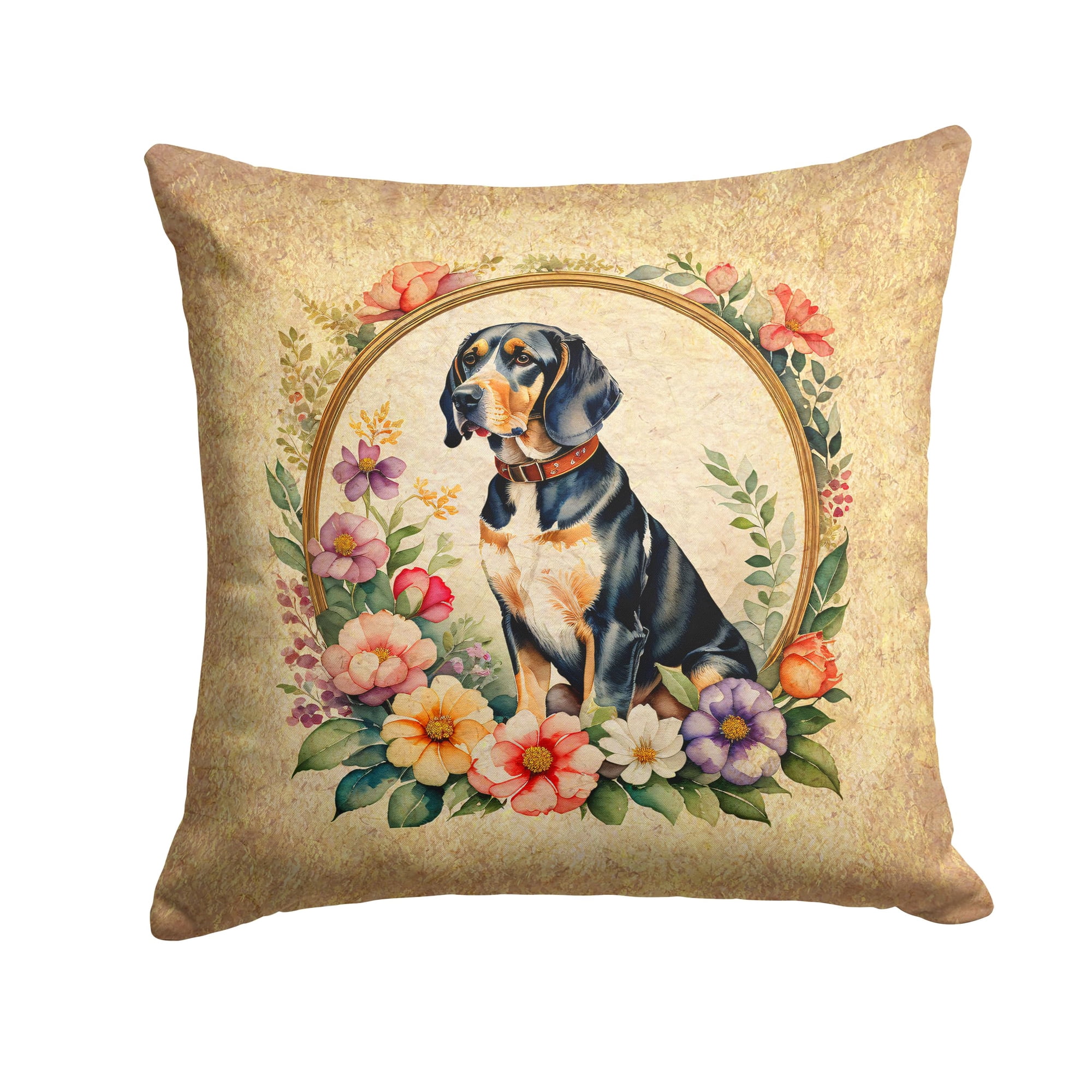 Carolines Treasures - Almohada Decorativa American English Coonhound