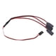 thumbnail image 1 of 300mm Triple 3-Way Servo Extensión Y Cable Cable Para Futaba, 1 of 3
