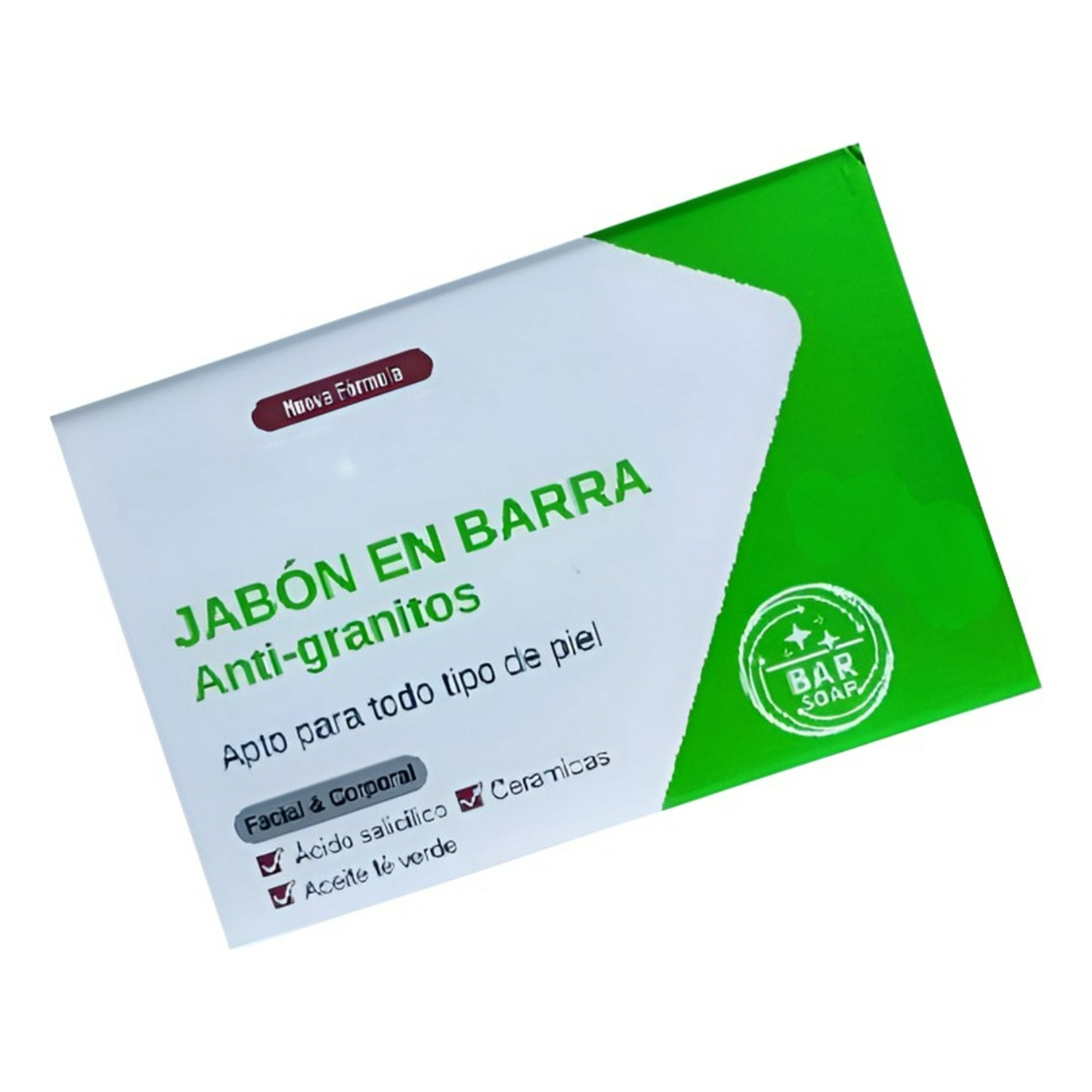 Genérico - Set 4 Jabón Anti Acné Granos Espinillas Cara Cuerpo Jhn