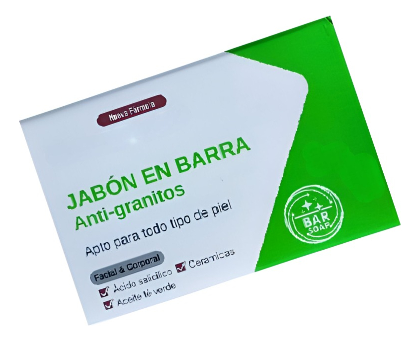Genérico - Set 4 Jabón Anti Acné Granos Espinillas Cara Cuerpo Jhn