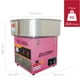 thumbnail image 3 of Máquina de Algodón Azúcar Profesional Rosa BFresh, 3 of 13